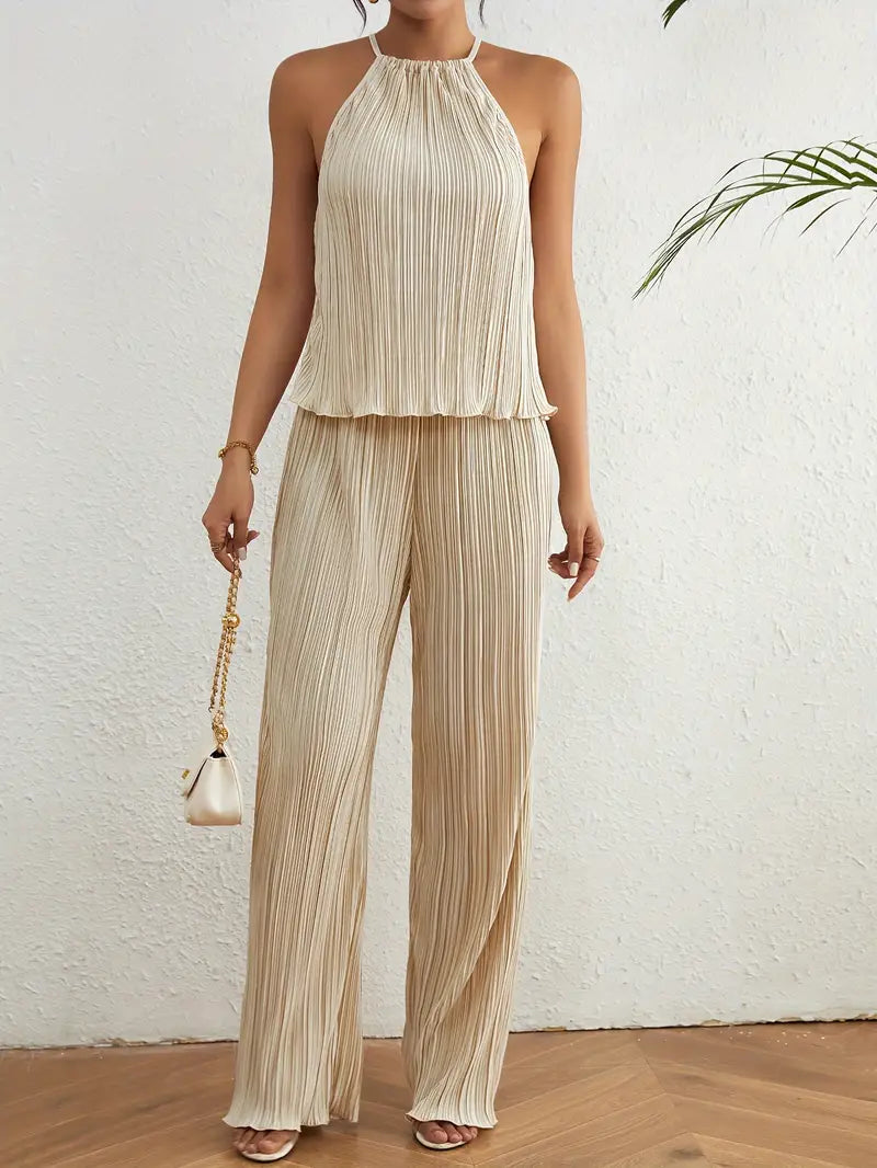 Wide two-piece set for women