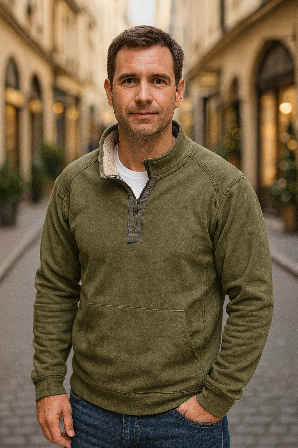 Arthur Fleece-lined Pullover