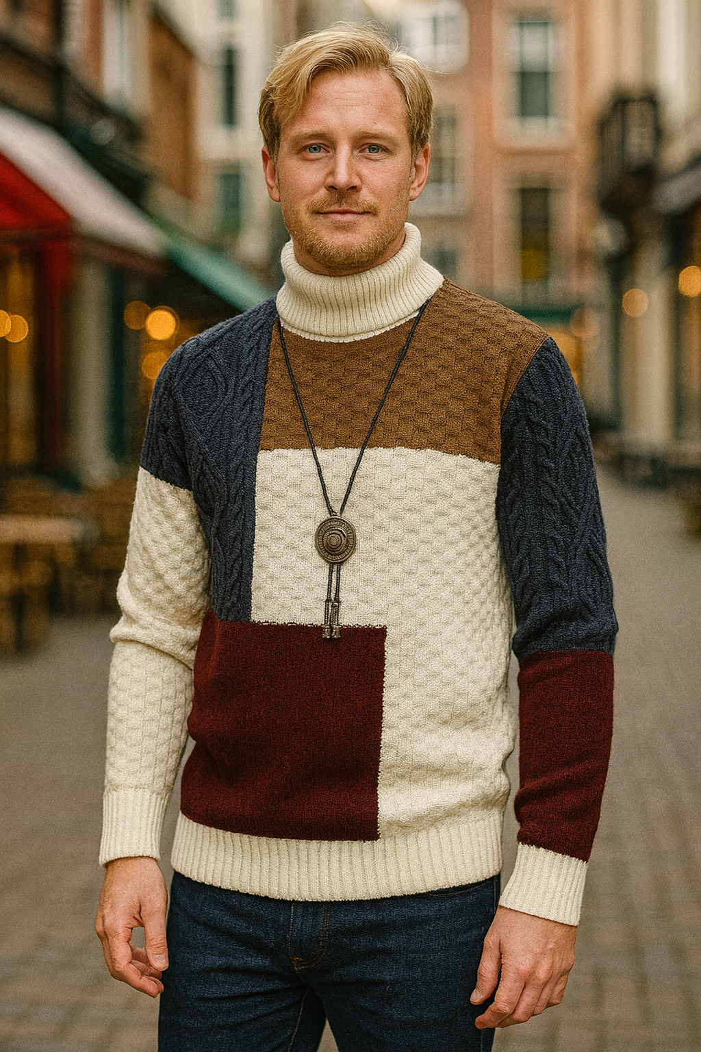 Charlie Patchwork Jumper