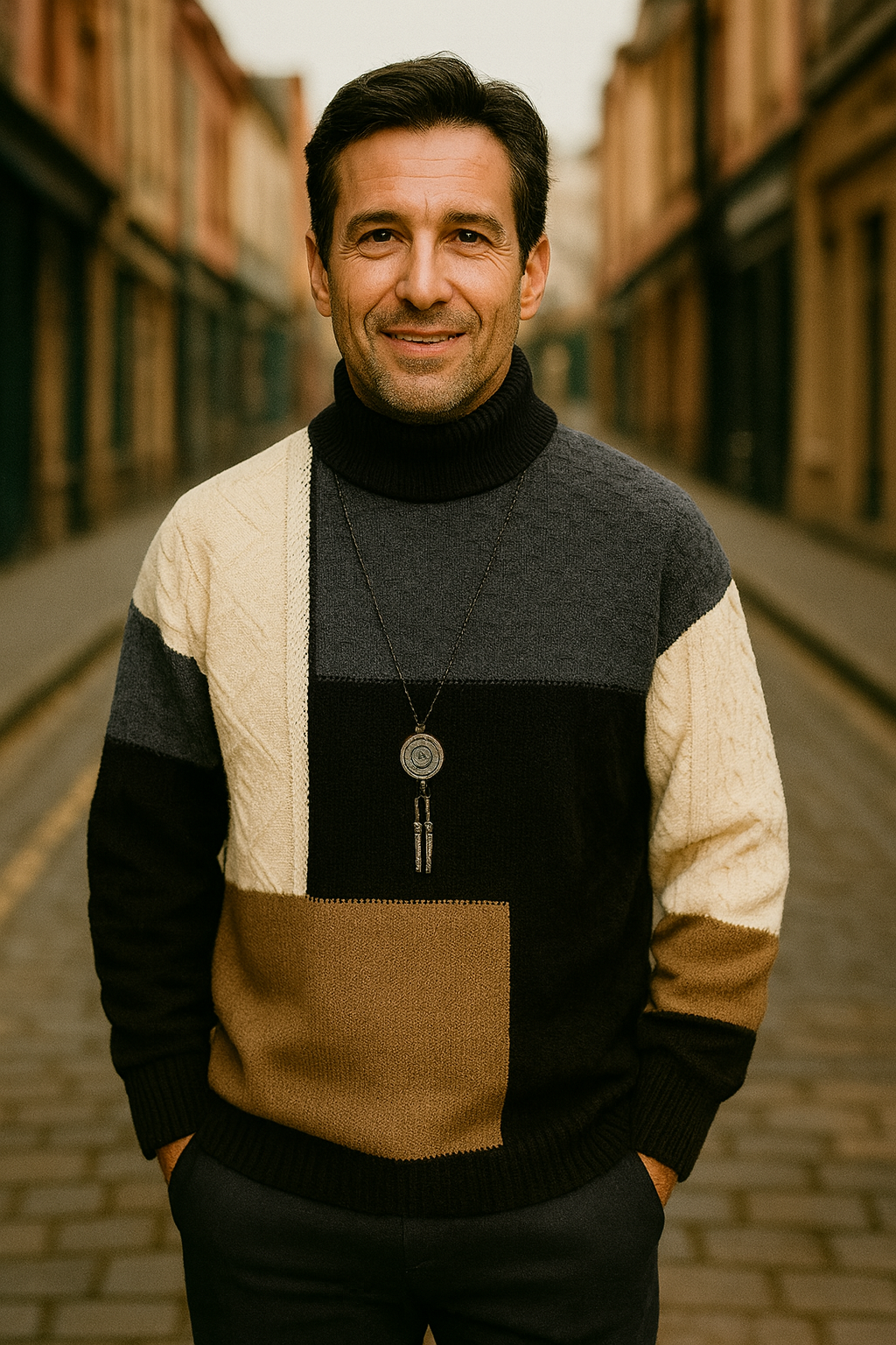 Charlie Patchwork Jumper