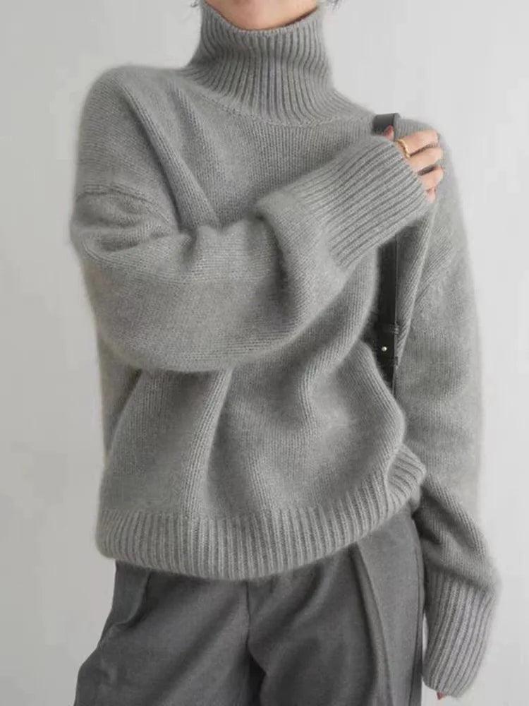 Evelyn Wool Turtleneck Jumper