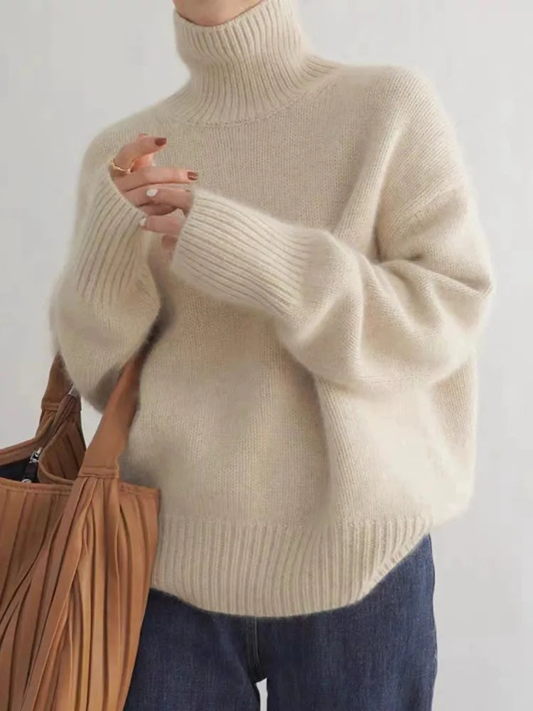 Evelyn Wool Turtleneck Jumper
