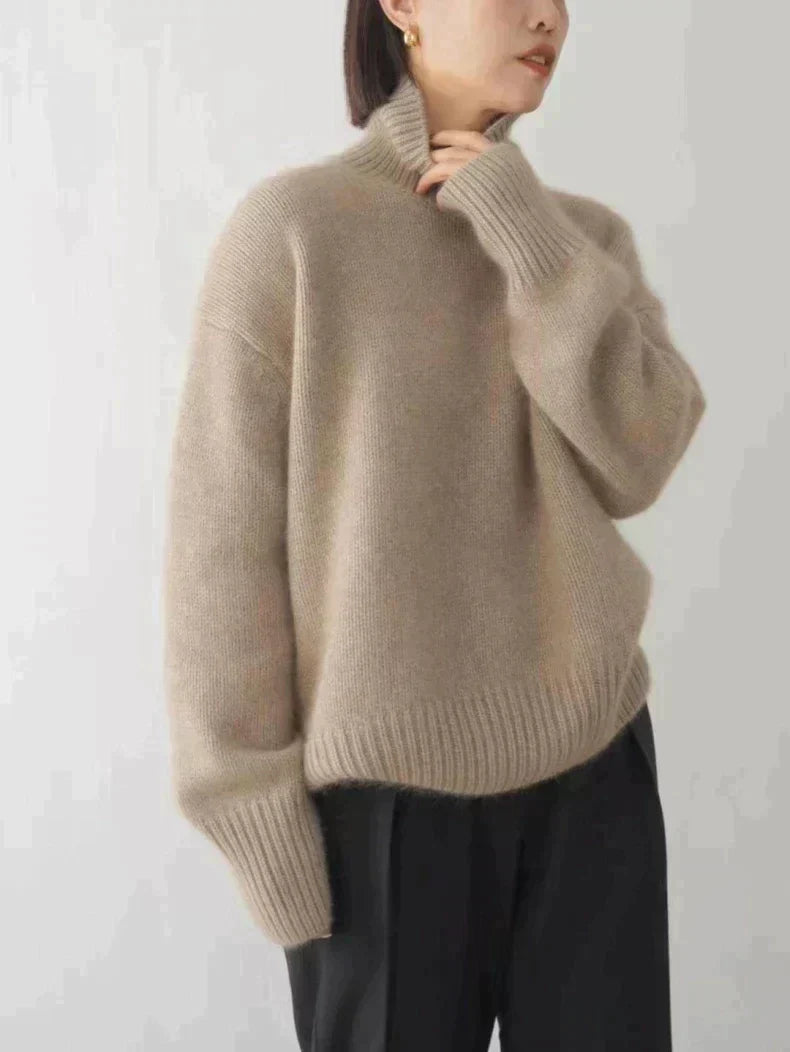 Evelyn Wool Turtleneck Jumper