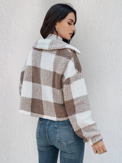 Teddie | Checked coat