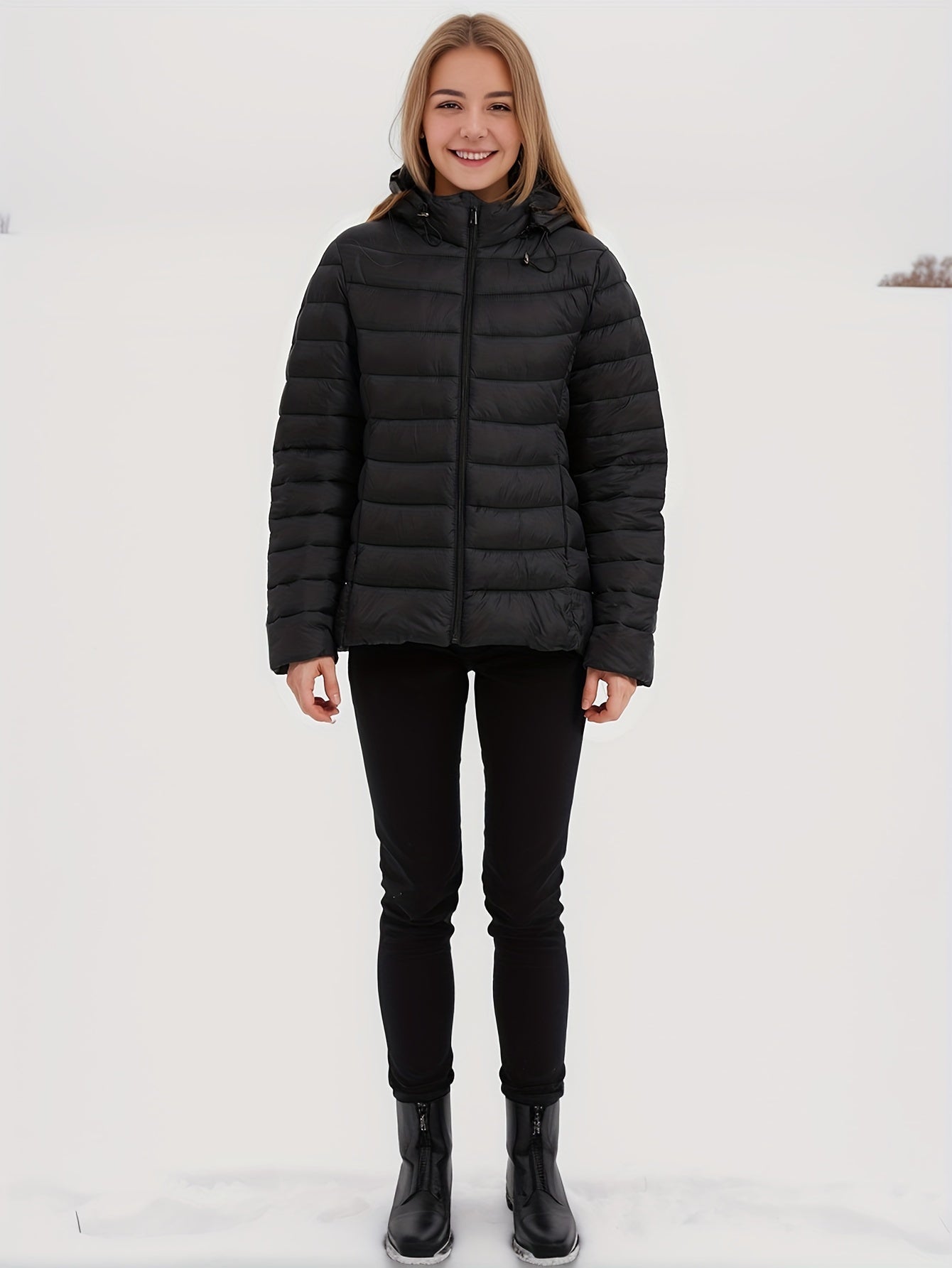 Lorah | Hooded quilted jacket