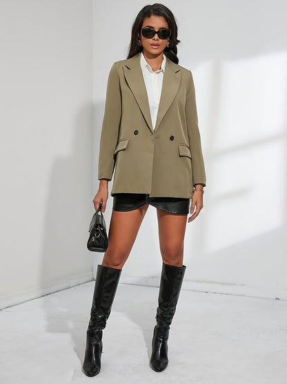 Judie | Blazer with lapel collar