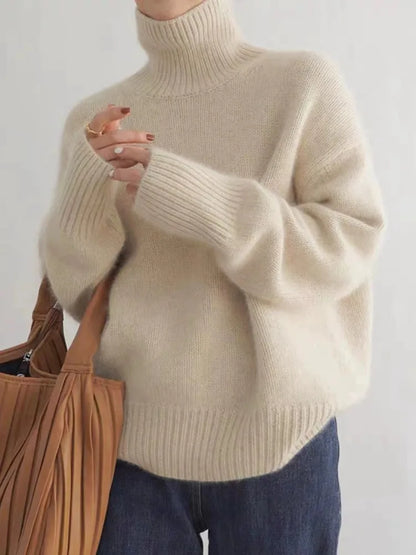 Evelyn Wool Turtleneck Jumper
