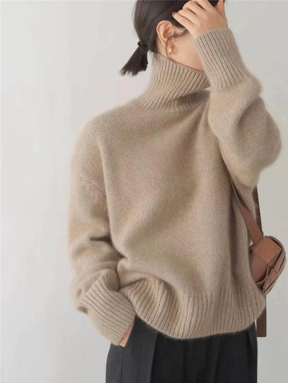 Evelyn Wool Turtleneck Jumper