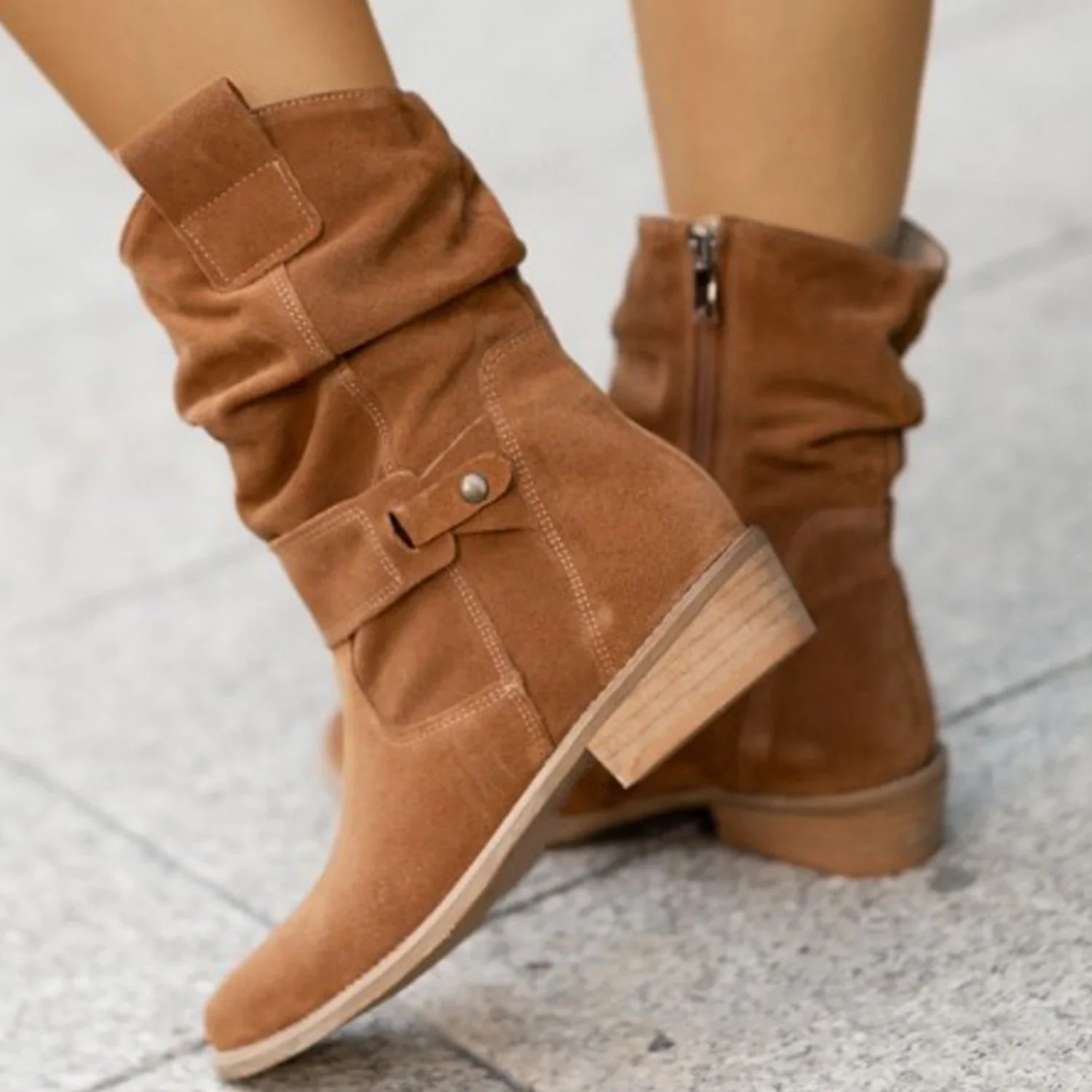 Sara | Suede Boots