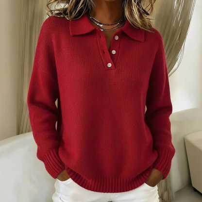 Livé Gebreide Polo Trui