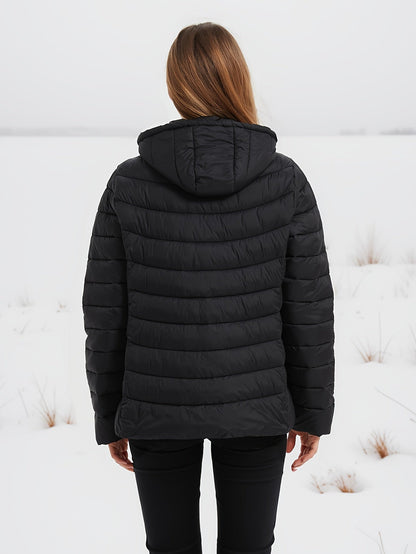 Lorah | Hooded quilted jacket