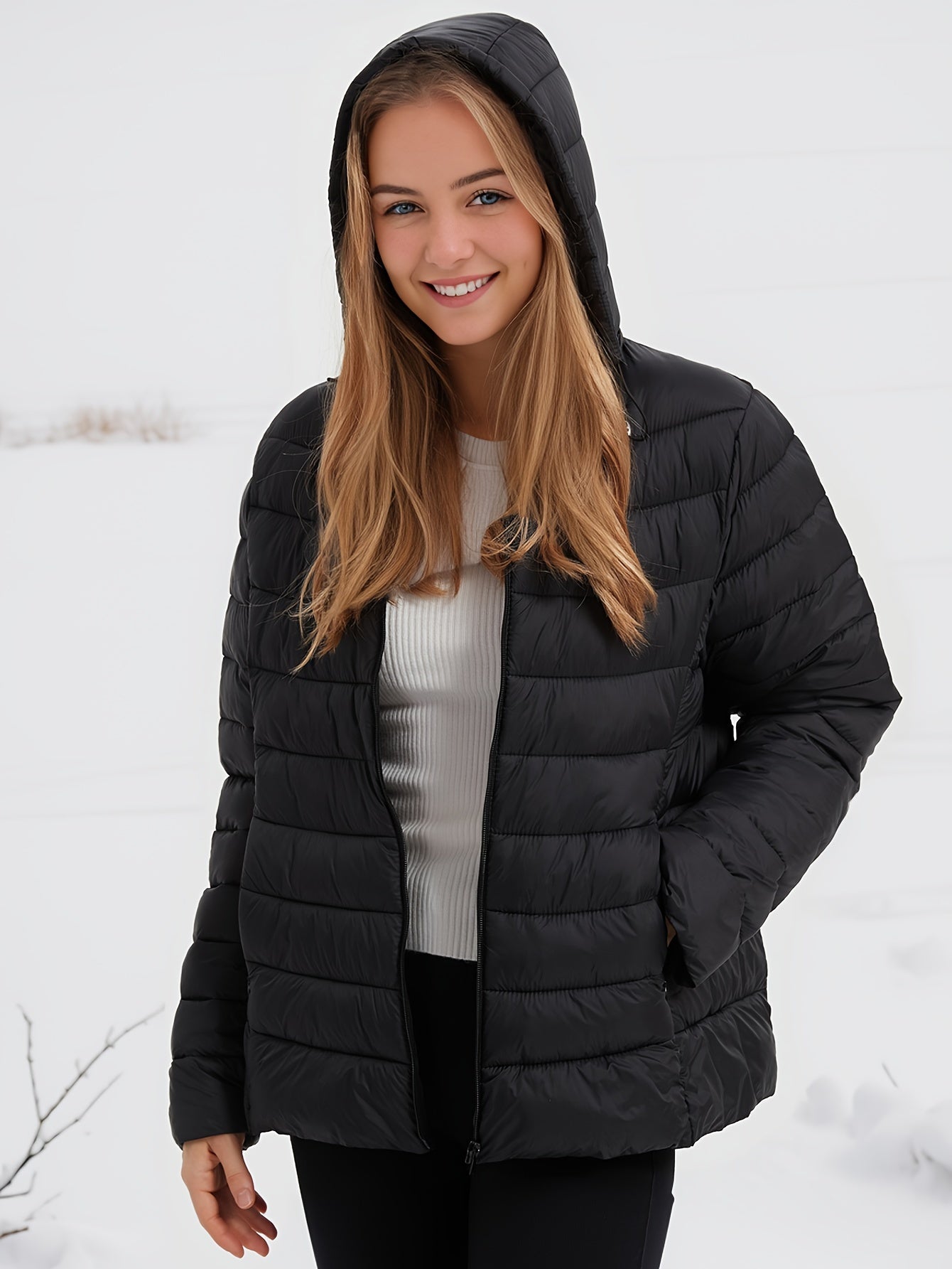 Lorah | Hooded quilted jacket