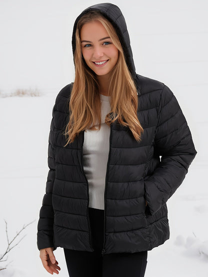 Lorah | Hooded quilted jacket